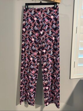 Purple base shell patterned pants